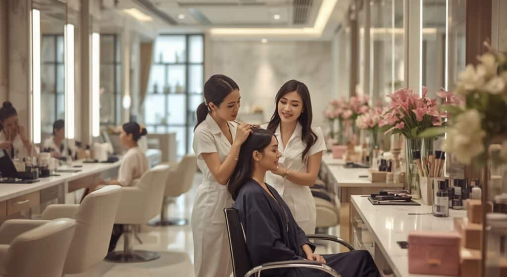 beauty salon kl